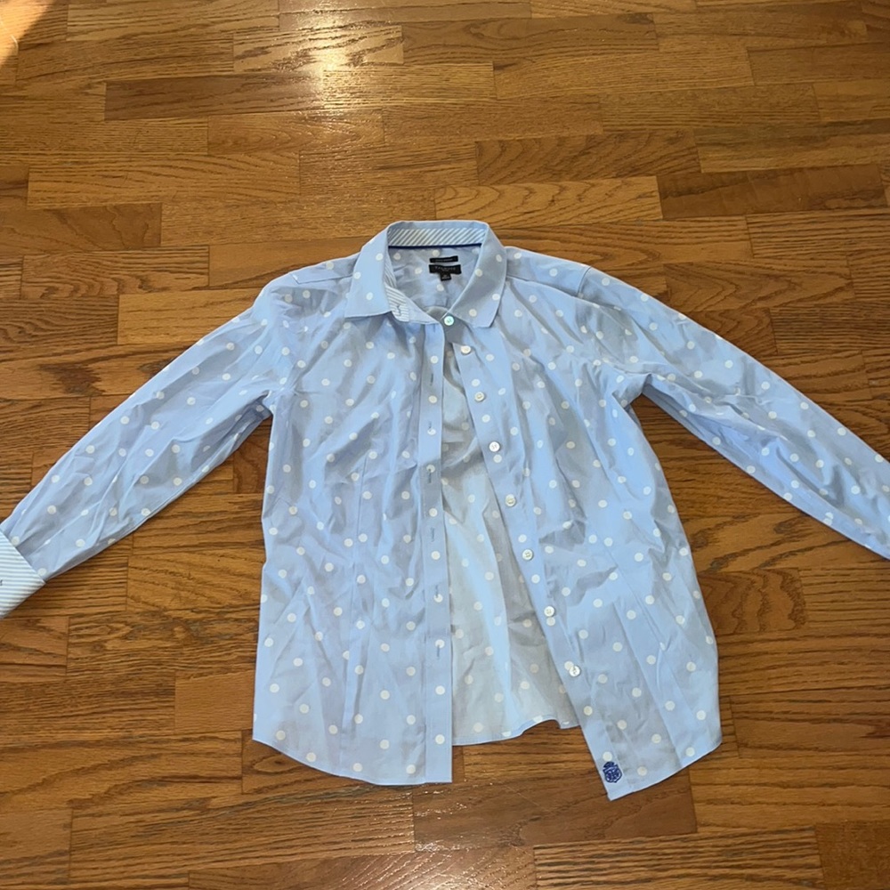 Talbots Button Down Blouse - image 1